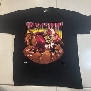 Vintage Washington Redskins Break Through XL AOP Shirt 90s Nutmeg